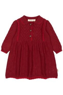 New Daimi Strik Kjole - Biking Red Kjoler