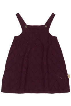 Dalia Strik Kjole - Dark Grape Kjoler