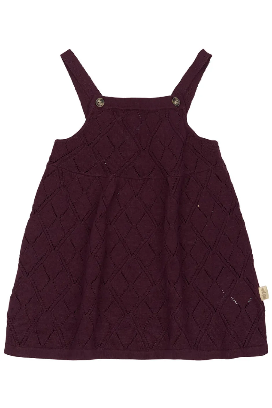 Dalia Strik Kjole - Dark Grape Kjoler