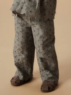 Discount Dally brede bukser - FOREST FOG Bukser