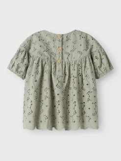 Outlet Dally ss løs skjorte - FOREST FOG T-Shirts & Toppe|Skjorter