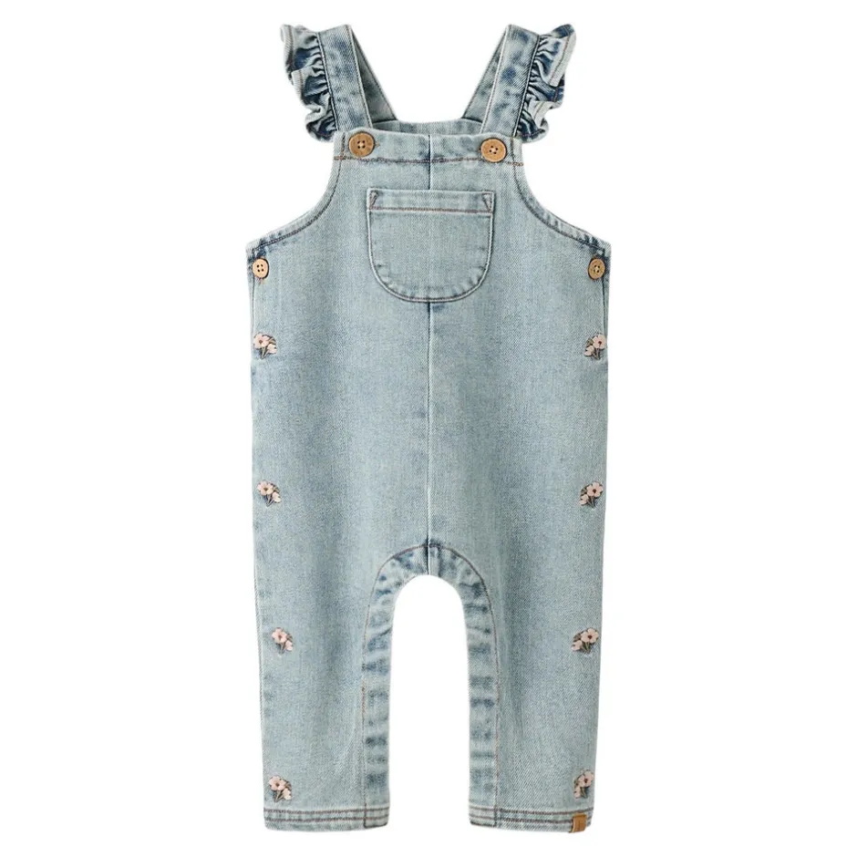 Sale Darlee Denim Overall - Medium Blue Denim Smækbukser & Buksedragter