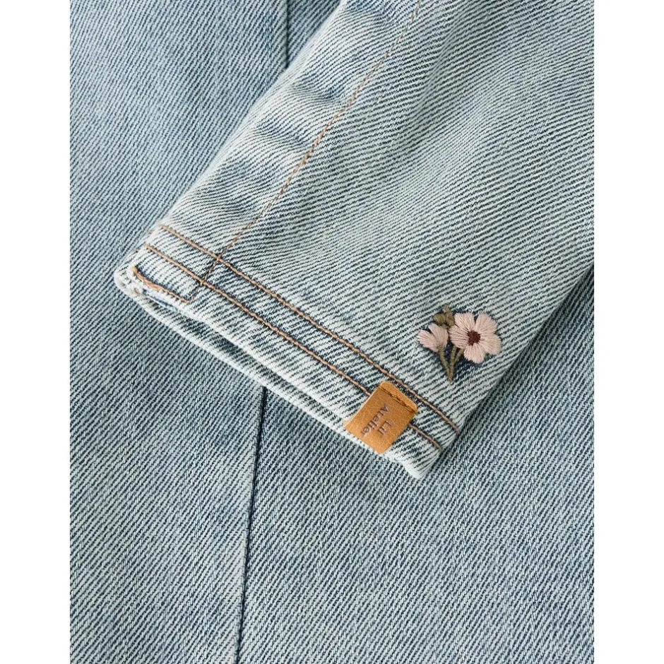 Sale Darlee Denim Overall - Medium Blue Denim Smækbukser & Buksedragter