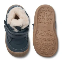 Clearance Daxi Uld Tex - Navy Vinterstøvler|Begyndersko