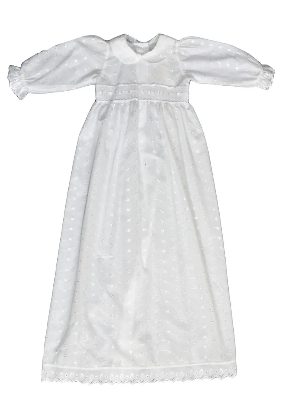 Hot Dåbskjole Broderi Angelise - - Hvid Dåbskjoler, Sæt & Tilbehør