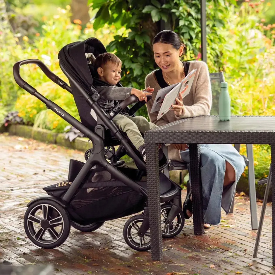 Online Demi Next søskendevogn - Caviar Søskende/Tvillingevogne