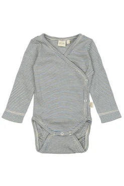 Hot Dian Body Langærmet - True Navy/Dark Off White Bodystocking Langærmet