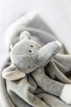 Discount Diinglisar nusseklud Elefant i Grå Nusseklude