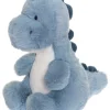 Hot Dinoen Rex, plysdyr blå, 25 cm Bamser