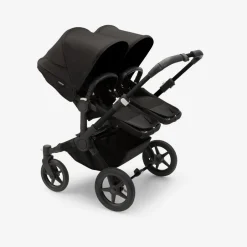 Clearance Donkey 5 Twin - midnight black Søskende/Tvillingevogne