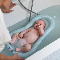 New Uppblåsbar Badmadrass Mint Badekar, Stativer & Badestole