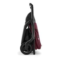 Hot Dragonfly complete - black/dark cherry Klapvogne Med Ergonomiske Sæder