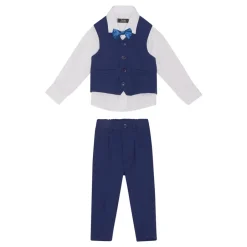 Outlet Drengesæt - BLÅ Juletøj|Festtøj & Tilbehør