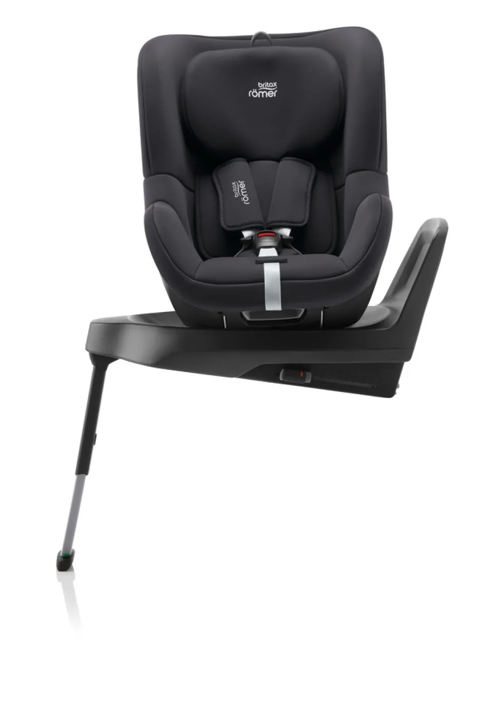Dualfix M PLUS - midnight grey Autostole Med Integreret Baser|Autostole 61-105 Cm (3 Mdr.-4 År)