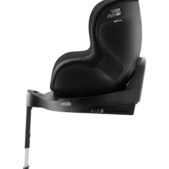 Hot Dualfix Pro M Classic - Deep Black Autostole Med Integreret Baser|Autostole 61-105 Cm (3 Mdr.-4 År)