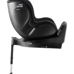 Hot Dualfix Pro M Classic - Deep Black Autostole Med Integreret Baser|Autostole 61-105 Cm (3 Mdr.-4 År)