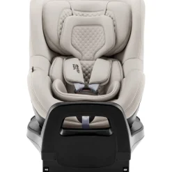 Discount Dualfix Pro M Lux - Soft Taupe Autostole Med Integreret Baser|Autostole 61-105 Cm (3 Mdr.-4 År)