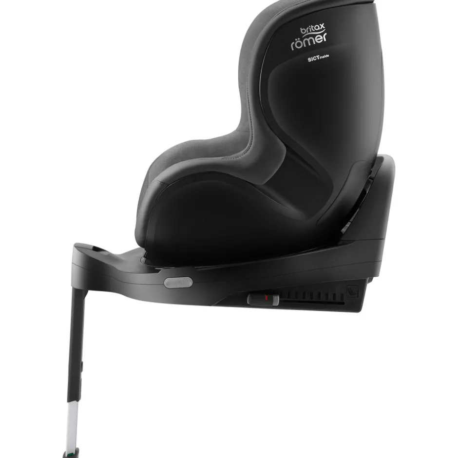 Best Dualfix Pro M Style - Mineral grey Autostole Med Integreret Baser|Autostole 61-105 Cm (3 Mdr.-4 År)