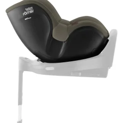 Online Dualfix 5Z Lux - Urban Olive Autostole 61-105 Cm (3 Mdr.-4 År)