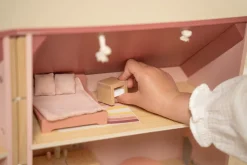 Dukkehus med tilbehør Dukkehuse