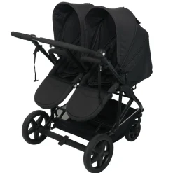 Discount Duo Twin klapvogn Antracit Søskende/Tvillingevogne