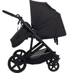 Discount Duo Twin klapvogn Antracit Søskende/Tvillingevogne