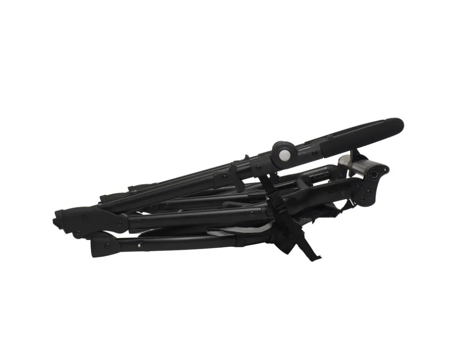 Discount Duo Twin klapvogn Antracit Søskende/Tvillingevogne