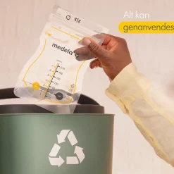 Online Easy Pour opbevaringsposer til brystmælk, 25 stk Madopbevaring|Brystpumper