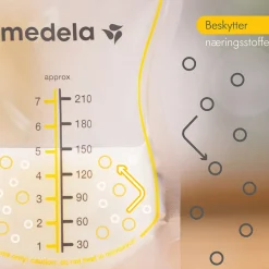 Easy Pour opbevaringsposer til brystmælk, 50 stk Madopbevaring|Brystpumper
