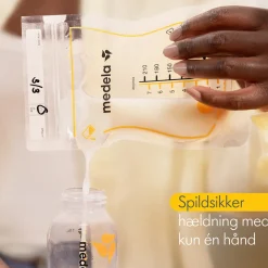 Easy Pour opbevaringsposer til brystmælk, 50 stk Madopbevaring|Brystpumper