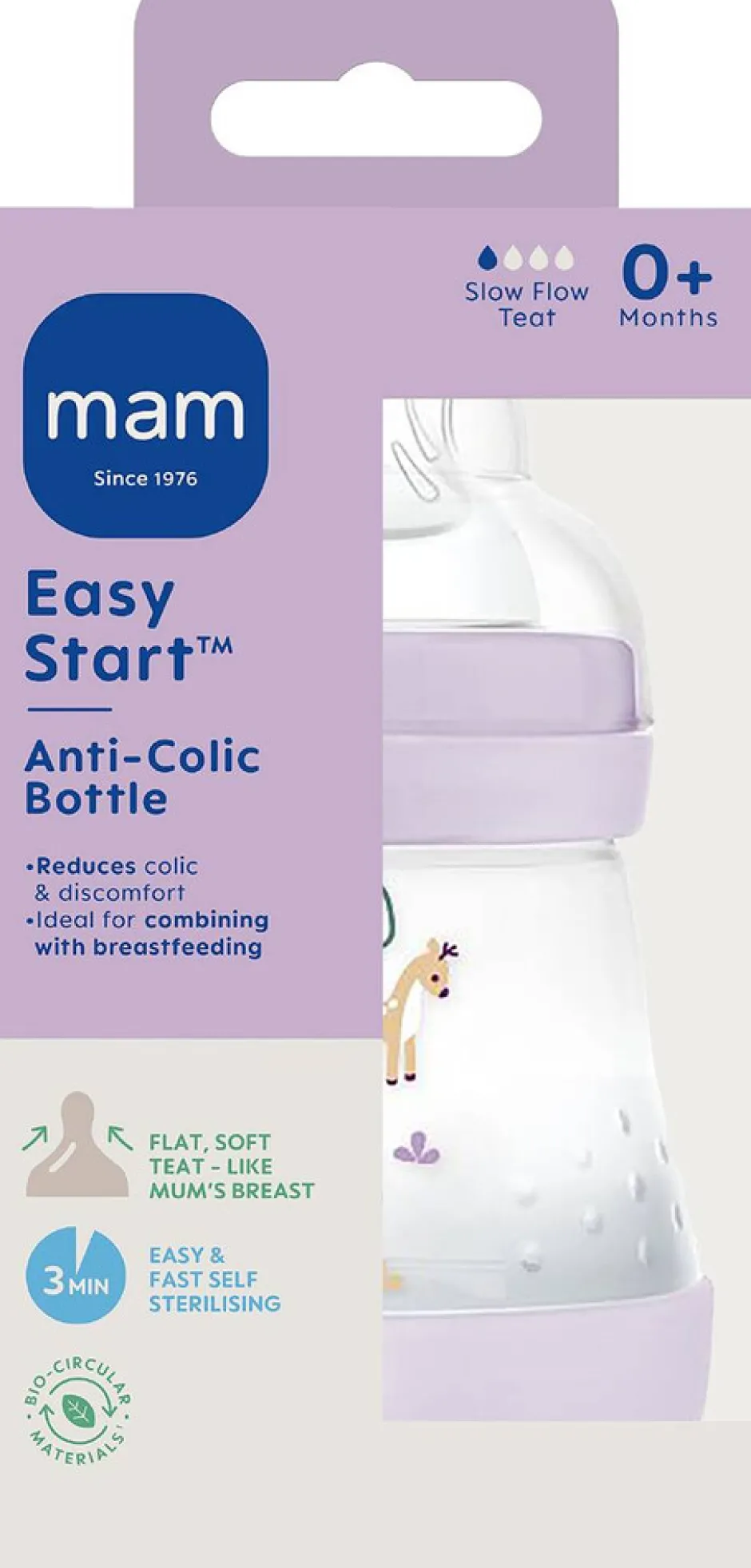 Best Easy Start Anti-Colic 160ml lila - 1 stk Sutteflasker