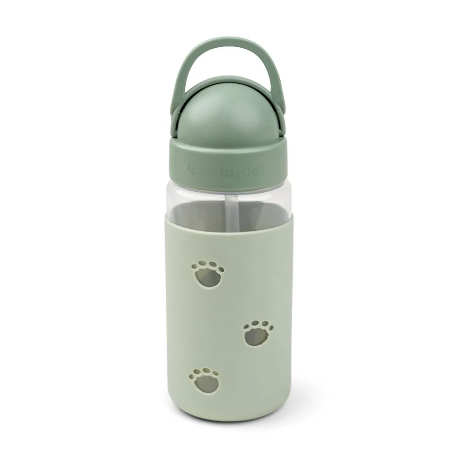 Best Easy-grip drikkedunk m/ sugerør Elphee Grøn Madkasser & Drikkedunke