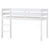 ECO Comfort halvhøj seng 70x160 cm. - hvid Børn Juniorsenge
