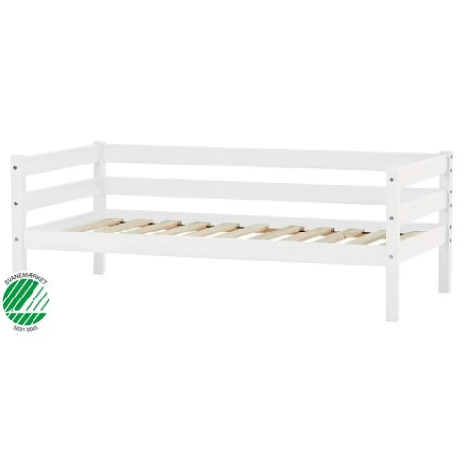 Hot ECO Comfort Juniorseng hvid, med sengehest og skuffesæt Børn Pakkeløsninger|Juniorsenge
