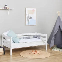 Clearance ECO Comfort Juniorseng med madras - 70x160 cm. - hvid Børn Pakkeløsninger|Juniorsenge