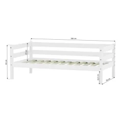 Best ECO Comfort Juniorseng 70x160 cm. - hvid Børn Juniorsenge