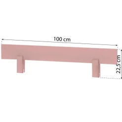 New ECO Comfort Sengehest 70x160 cm. - pale rose Børn Sengeheste