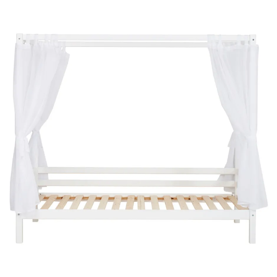 Discount ECO Dream Himmelseng hvid, med himmel Børn Pakkeløsninger|Juniorsenge