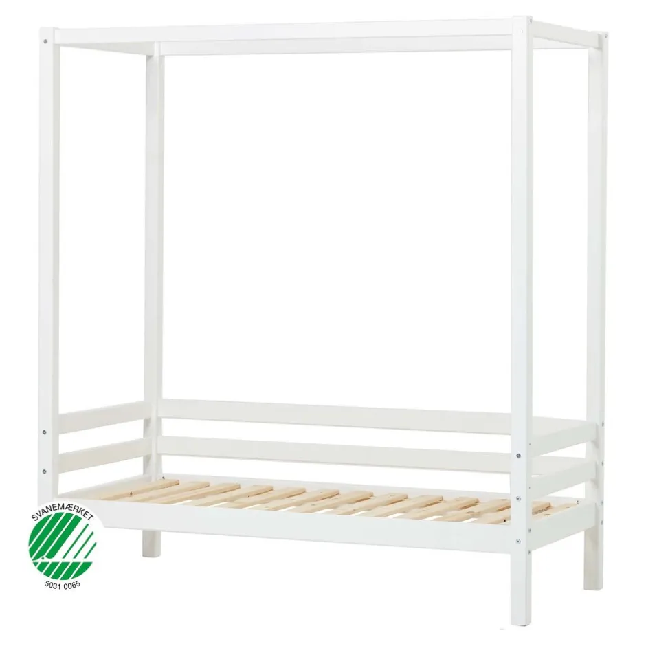 Discount ECO Dream Himmelseng hvid, med himmel Børn Pakkeløsninger|Juniorsenge