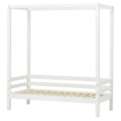 Online ECO Dream Himmelseng med madras 70x160 cm. - hvid Børn Juniorsenge