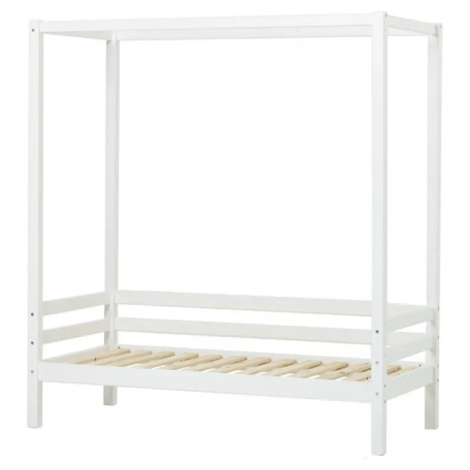 Online ECO Dream Himmelseng med madras 70x160 cm. - hvid Børn Juniorsenge