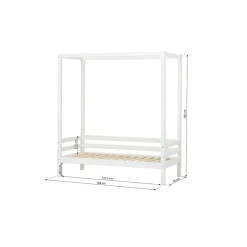 Online ECO Dream Himmelseng 70x160 cm. - hvid Børn Juniorsenge