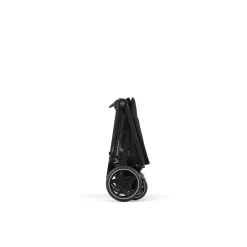 Best E-Gazelle S - Moon Black | black Klapvogne Med Flade Sæder