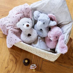 Outlet Elefant rangle - grå Rangler I Plys