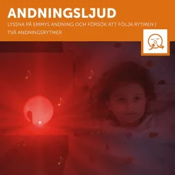 Best Elefanten Emmy, natlampe m. musik Børn White Noise Og Højtalere|Lamper