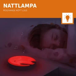 Best Elefanten Emmy, natlampe m. musik Børn White Noise Og Højtalere|Lamper