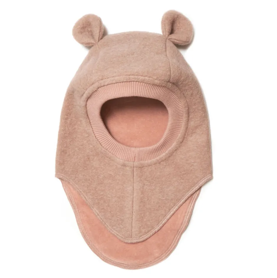 Best Elefanthue m. Ører Blød Uld - Rose Melange Elefanthuer & Huer|Uldhuer, Uldvanter & Uldfutter