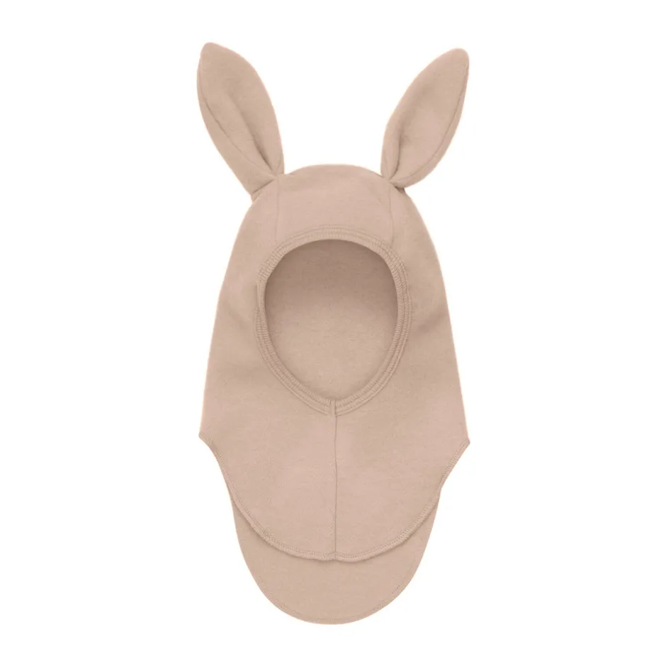 New Elefanthue m. Ører Uld Fleece - Mahogany Rose Elefanthuer & Huer|Uldhuer, Uldvanter & Uldfutter