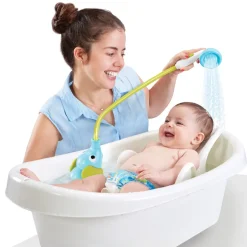 New Elephant Baby Shower - Blå Badelegetøj