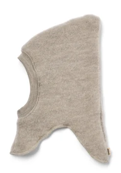 Hot Eli Uld Fleece Elefanthue - Khaki melange Elefanthuer & Huer|Uldhuer, Uldvanter & Uldfutter